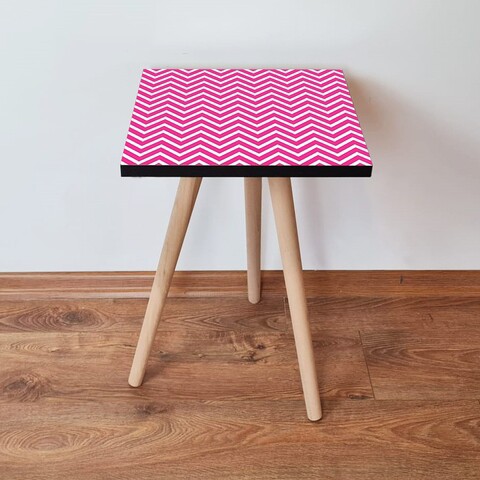 Masuta, Leona, Shp242, 35x42x35 cm, Fucsia/Alb