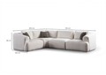 Coltar, Atelier del Sofa, 560ARE5251, Cadru: LEMN/PAL, Alb
