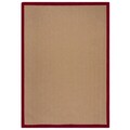 Covor Kira Jute Red, Flair Rugs, 200x290 cm, iuta/poliester, rosu