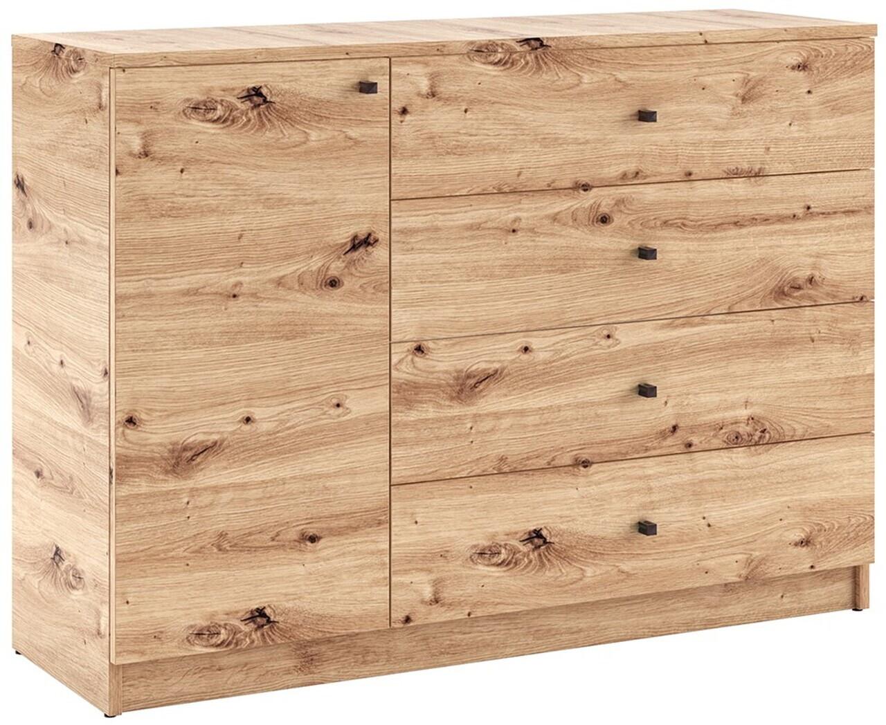 Comoda ADRK, Evi I, 120x40x87 cm, PAL laminat, artisan — imaginea 4