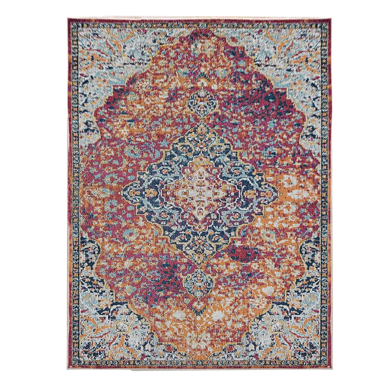 Covor, Woopamuk178, 160x230 cm, Bumbac/Poliester, Multicolor - view 9
