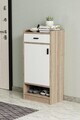 Pantofar, Hanah Home, Orfa, 50x120x33 cm, Stejar Sonomo / Alb
