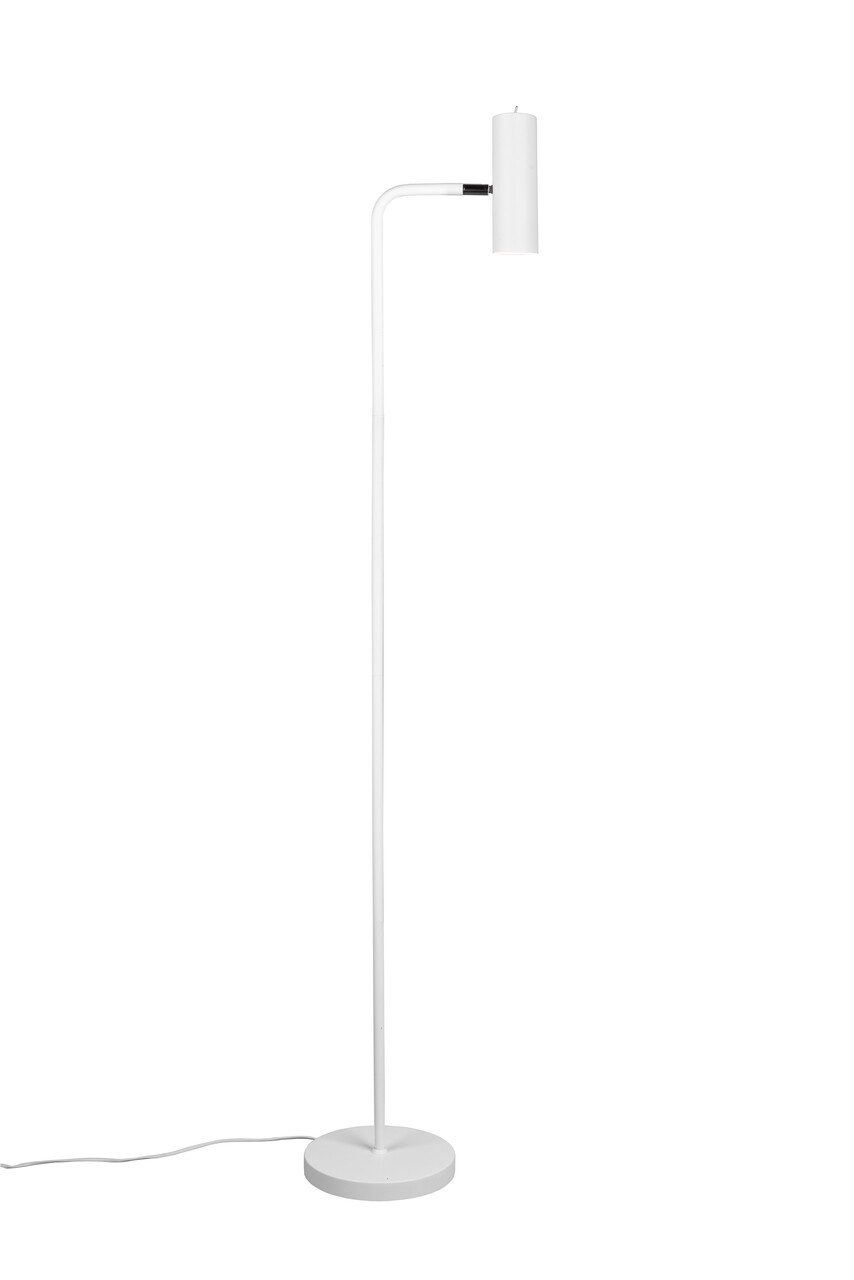 Lampadar Marley, TRIO, 23x39x151 cm, 5W, 1x GU10, metal, alb mat