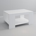Masuta de cafea, Inarch, Lina, 90x43 cm, PAL, Alb