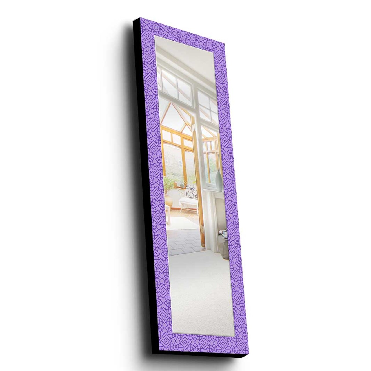 Oglinda decorativa, 40120MA-037, Cadru: 100% LEMN DE PIN (Grosime: 27 mm), Multicolor - view 4