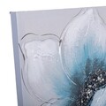 Tablou decorativ, Blooming, Creaciones Meng, 40x40 cm, canvas/lemn de brad