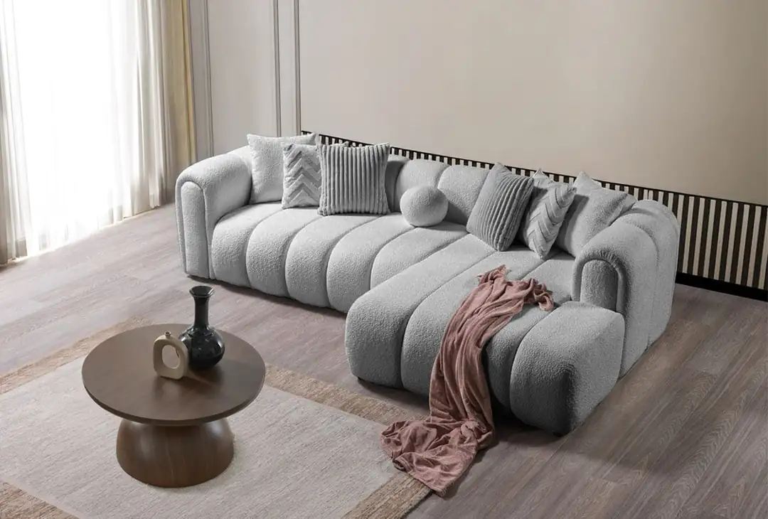 Coltar, Atelier del Sofa, 752EST1316, Frame: 70% HORNBEAM/30% MELAMINE COATED CHIPBOARD, Gri