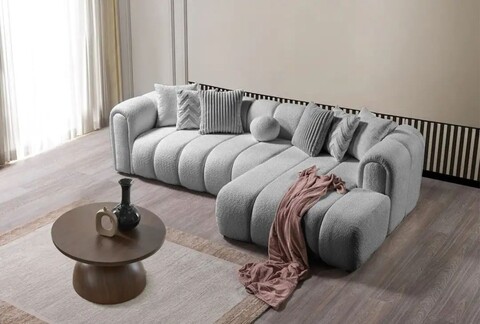 Coltar, Atelier del Sofa, 752EST1316, Frame: 70% HORNBEAM/30% MELAMINE COATED CHIPBOARD, Gri