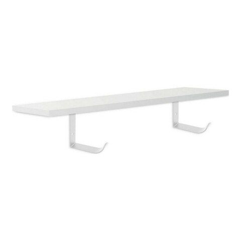 Raft cu agataroare confortime, 60x23.5x1.5 cm, mdf, alb