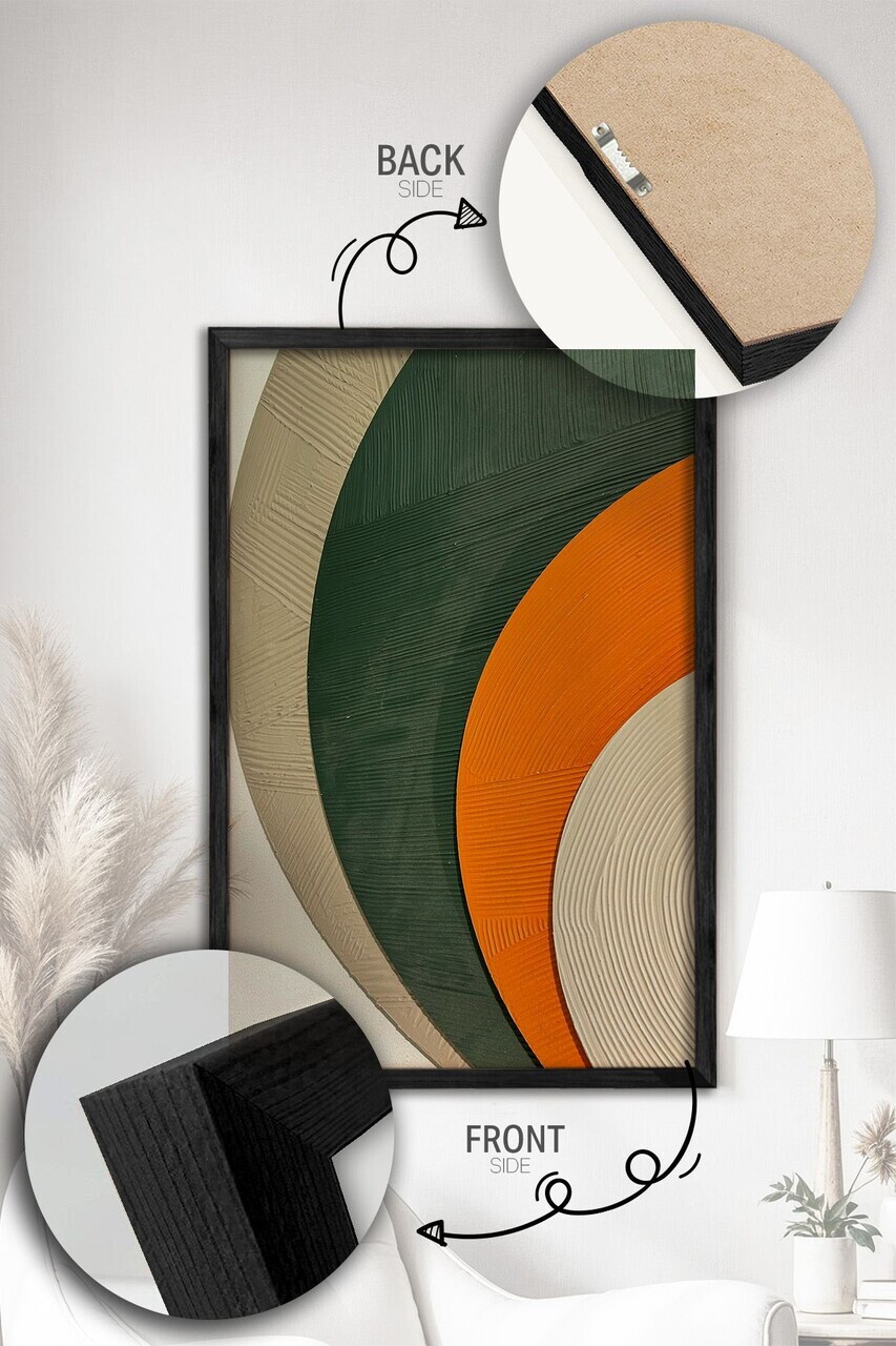 Tablou decorativ, Artnewclsyh58-5070, Lemn masiv, MDF, Multicolor - view 4