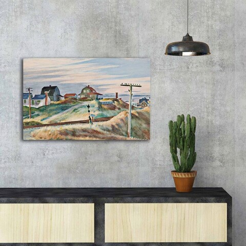 Tablou decorativ, famousart-034, canvas, dimensiune: 45 x 70 cm, multicolor