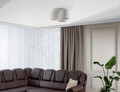 Plafoniera ELTAP, Vespillo, 45x18 cm, 3xE27, 15W, otel/PVC, alb
