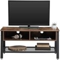 Comoda TV Mesh, Vasagle, 100 x 40 x 50 cm, PAL/otel, maro rustic