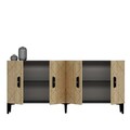 Consola, Olivia, Cross KB150, Stejar antracit / safir