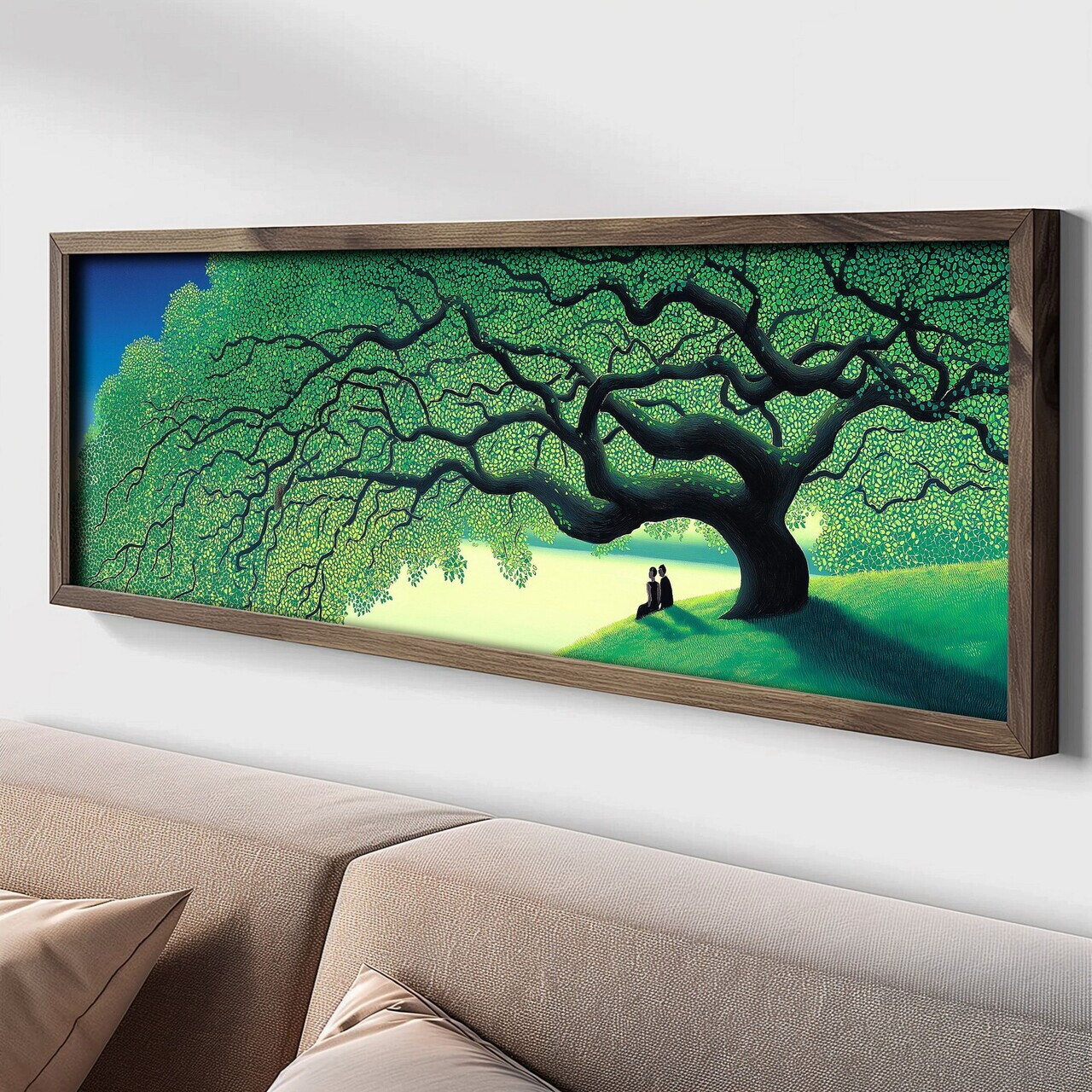 Tablou decorativ, LAC018-120, MDF, Lemn masiv, Multicolor