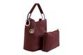 Geanta Beverly Hills Polo Club, 397, piele ecologica, visiniu