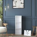 Corp biblioteca, Hanah Home, HC119, 30x90x20 cm, Alb