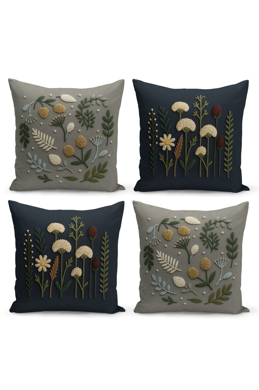 Set fete de perna, Artpnchset4-65, Poliester, Multicolor — imaginea 4