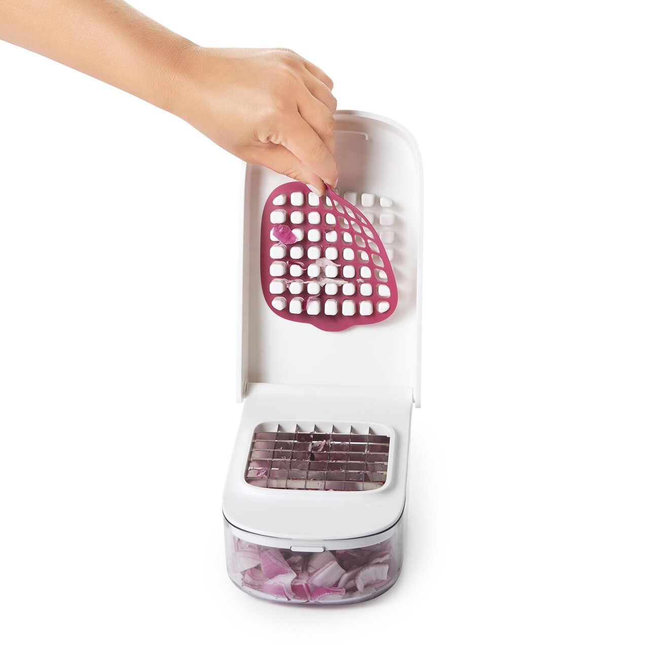 Dispozitiv de tocat legume, 10 x 21,6 x 13,2 cm, "Good Grips" - OXO - imagine 8