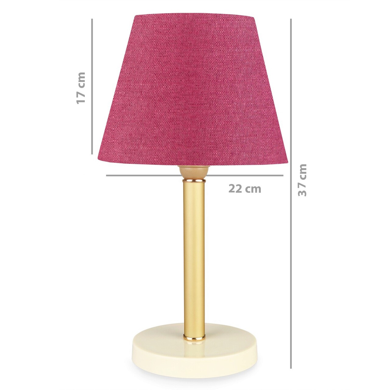 Lampa De Masa, Insignio, 780SGN1923, PVC, Fucsia