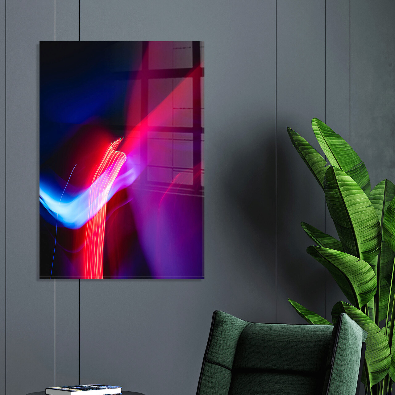 Tablou decorativ, 1447, Sticla temperata, Dimensiune: 45 x 65 cm, Multicolor - 1 | YEO