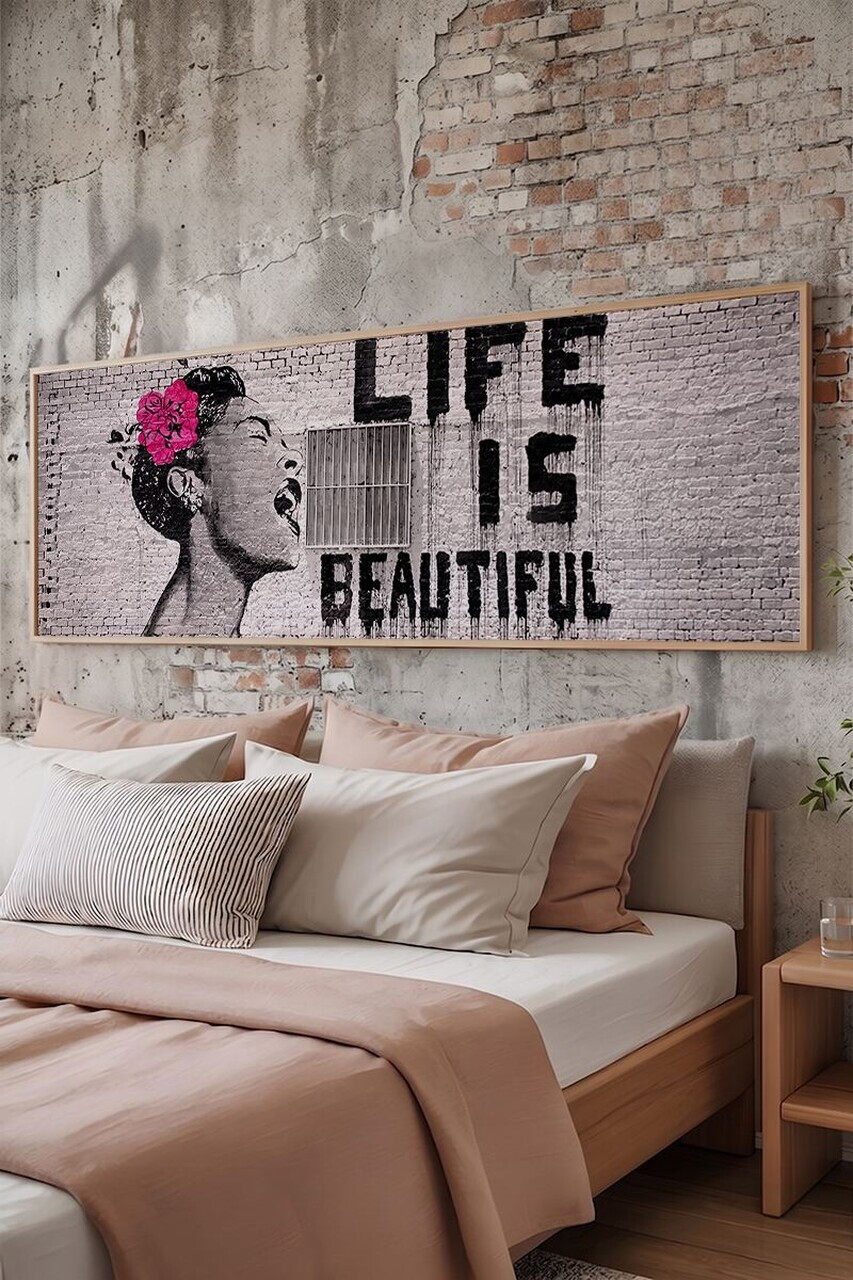 Tablou decorativ, Artbnkyty10-50120, MDF, Multicolor — imaginea 2