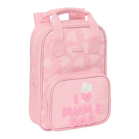 Rucsac, Safta, Love, 20 x 28 x 8 cm, poliuretan, multicolor