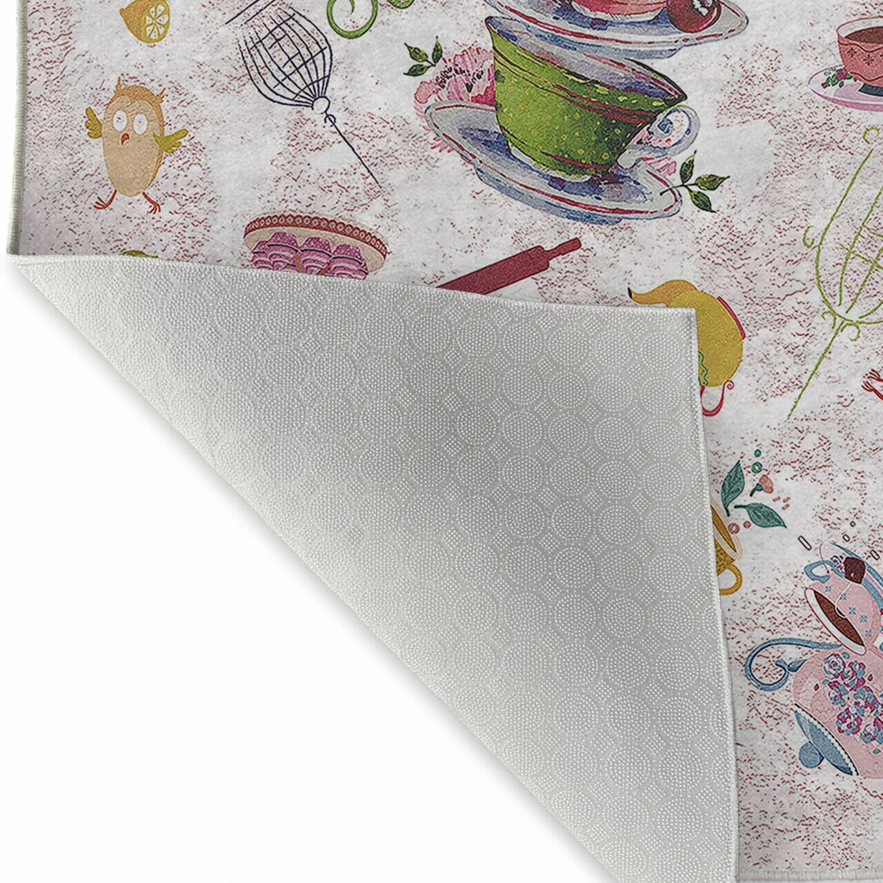 Covor, Wookece243, 80x200 cm, Poliester, Multicolor — imaginea 4
