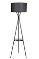 Lampadar, Luin, 534LUN3713, Metal, Negru
