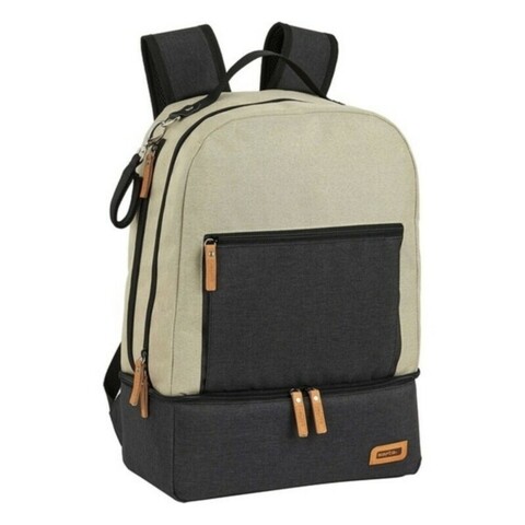 Rucsac sport cu compartiment pentru incaltaminte, safta, m883, 30 x 43 x 15 cm, poliester, multicolor