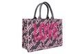 Geanta Juicy Couture 185, 43x15x30 cm, piele ecologica, negru