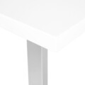 Masuta pentru cafea, Page, L.120 l.60 H.45, mdf/metal, alb lucios