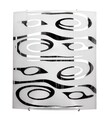 Plafoniera Edgar, Candellux, 24.5 x 28 cm, 1 x E27, 60W, alb