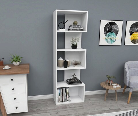 Corp biblioteca, Arnetti, Gala, 50x150x22 cm, PAL, Alb Arnetti