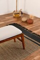 Banca, Vow Chair, Touch Bench, 120x40x45 cm, Lemn, Maro/Crem