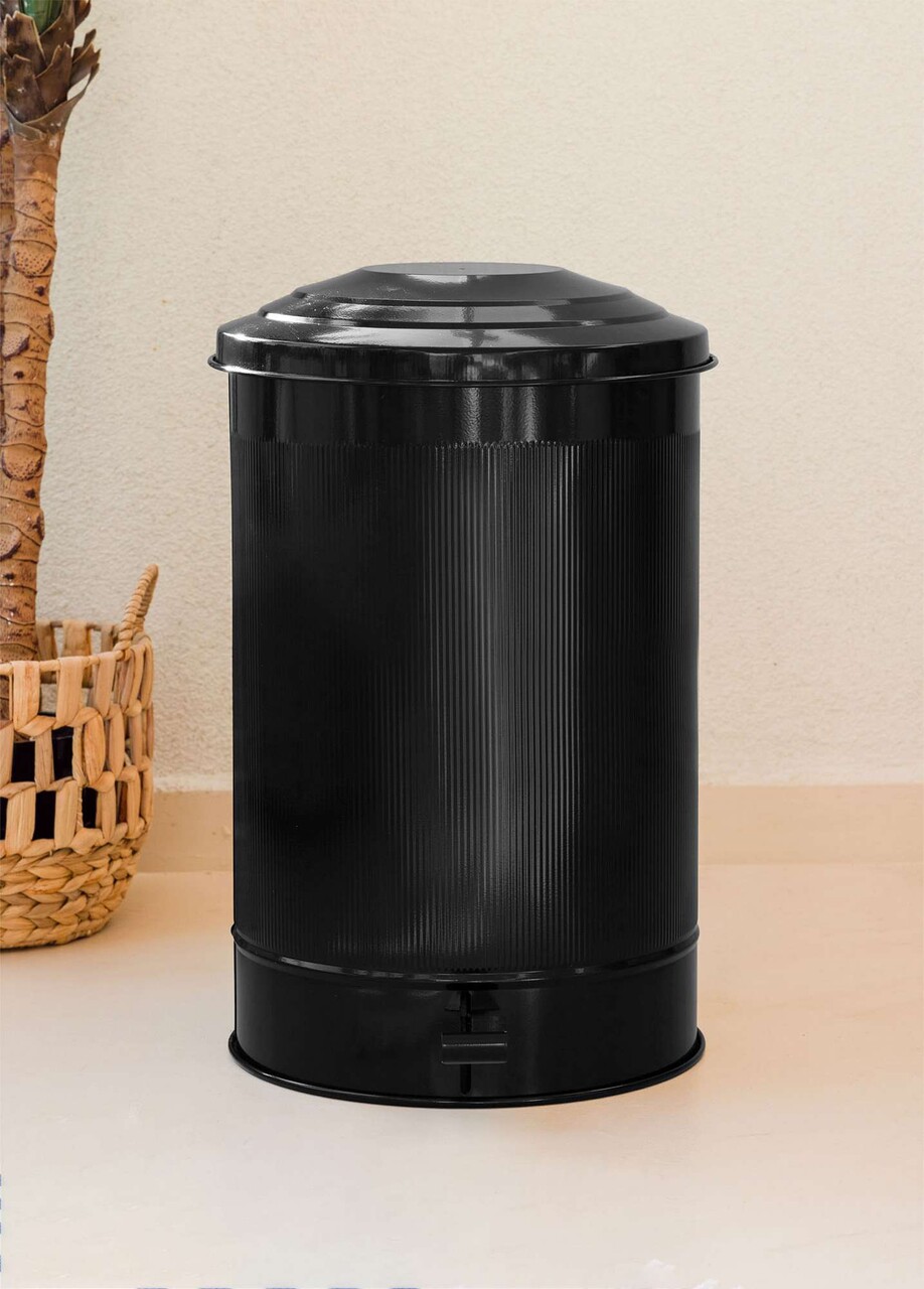 Cos de gunoi, Mia, STP0005, Metal, Negru