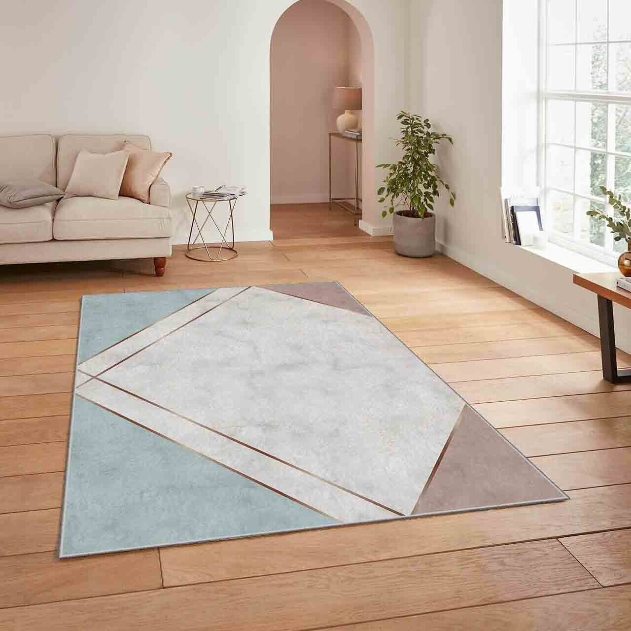 Covor, HM-CRP25-52, 100x180 cm, Poliester, Multicolor — imaginea 2