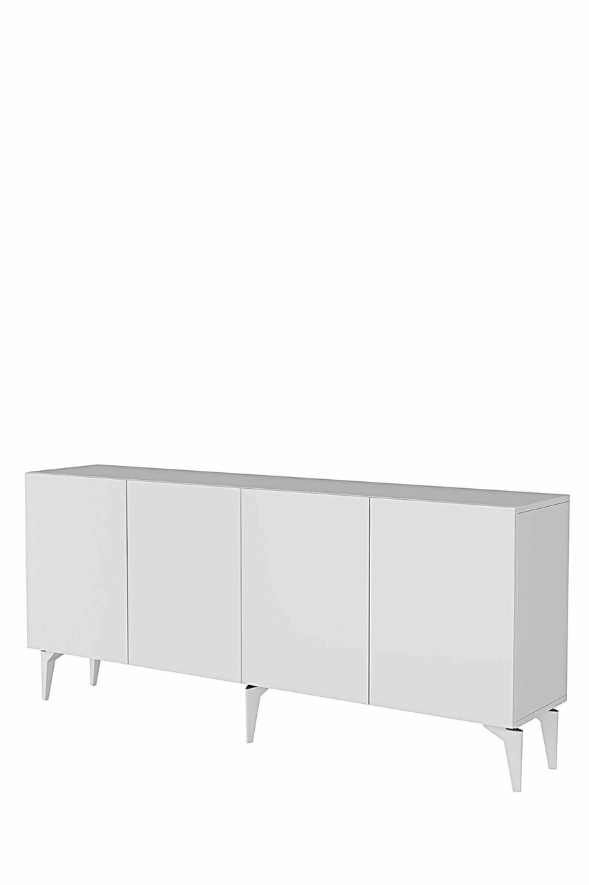 Consola, Hanah Home, Gumus 180, 180x79x32 cm, Alb — imaginea 6