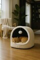 Pat pentru pisici, Paws & Whiskers, Alaska STD, Poliester, Crem