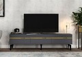 Set mobilier living, Olivia, Defne, PAL , Antracit / Aur