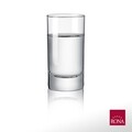 Set 6 pahare pentru vodka, Rona, Classic, 70 ml, sticla, transparent