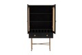 Consola, Howard, Cliff 150, 80x150x39 cm, PAL, Negru