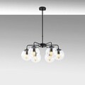 Lustra, Fulgor, 942FLG1357, Metal, Negru