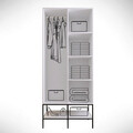 Dulap pentru haine, Comforty, Martin 2, 84x200x50 cm, Alb