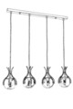 Lustra, Avonni, 683AVN1205, Metal, Negru/Bronz