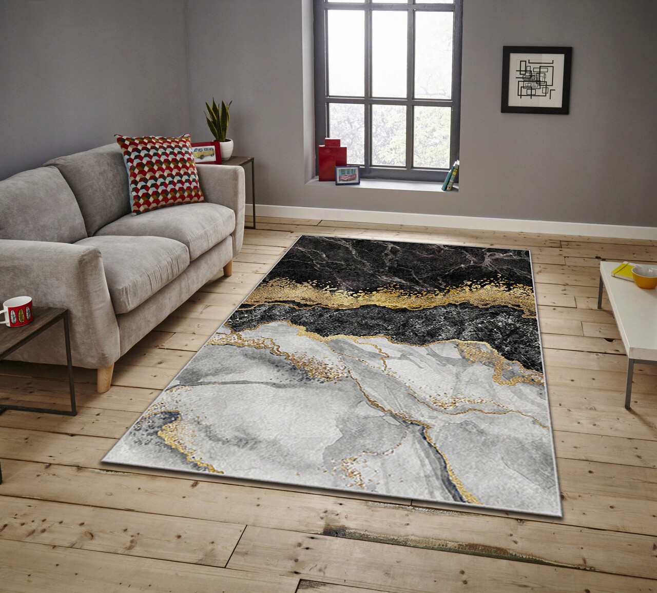 Covor ASR CRPT-136  120x180 cm Poliester Multicolor