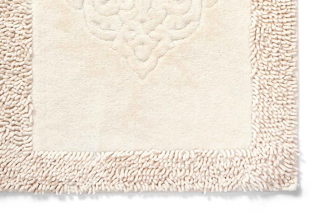 Set covorase de baie, L'essentiel Maison, Cottonkt 000043, Crem - imagine 3