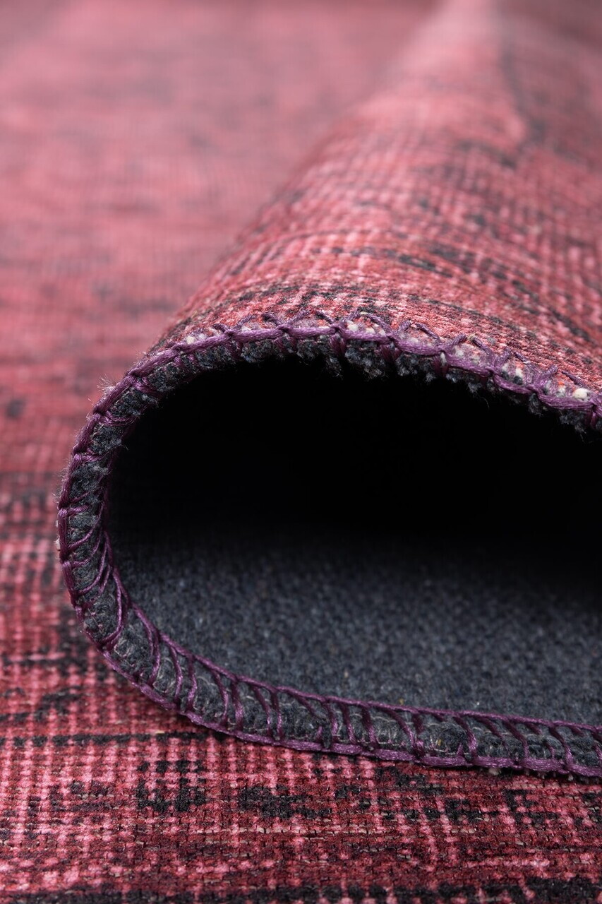 Covor, Folk Chenille, 230x330 cm, Poliester, Mov — imaginea 3