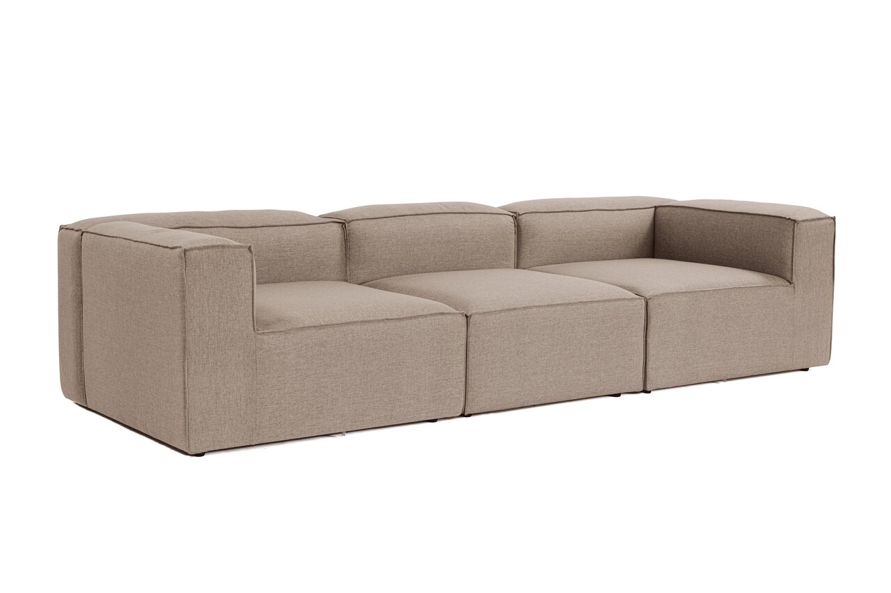 Canapea 3 locuri, Atelier del Sofa, 560ARE2158, Maro - imagine 6