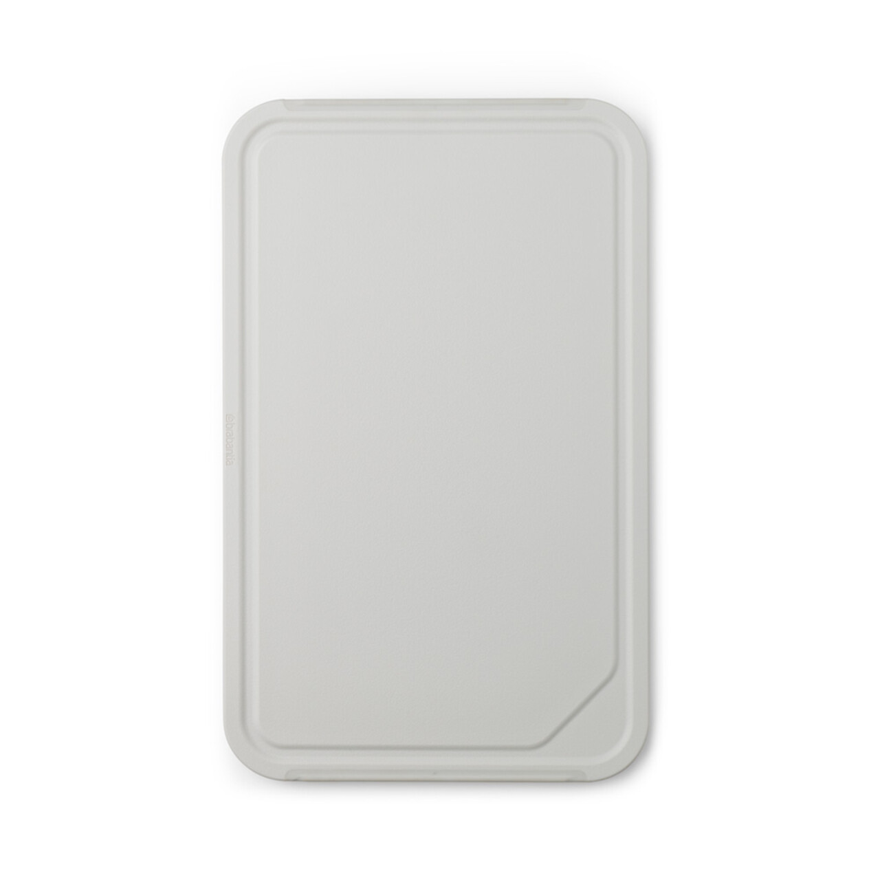 Tocator, Brabantia, Tasty+, 43x26.9x2.1 cm, plastic, gri deschis - 1 | YEO